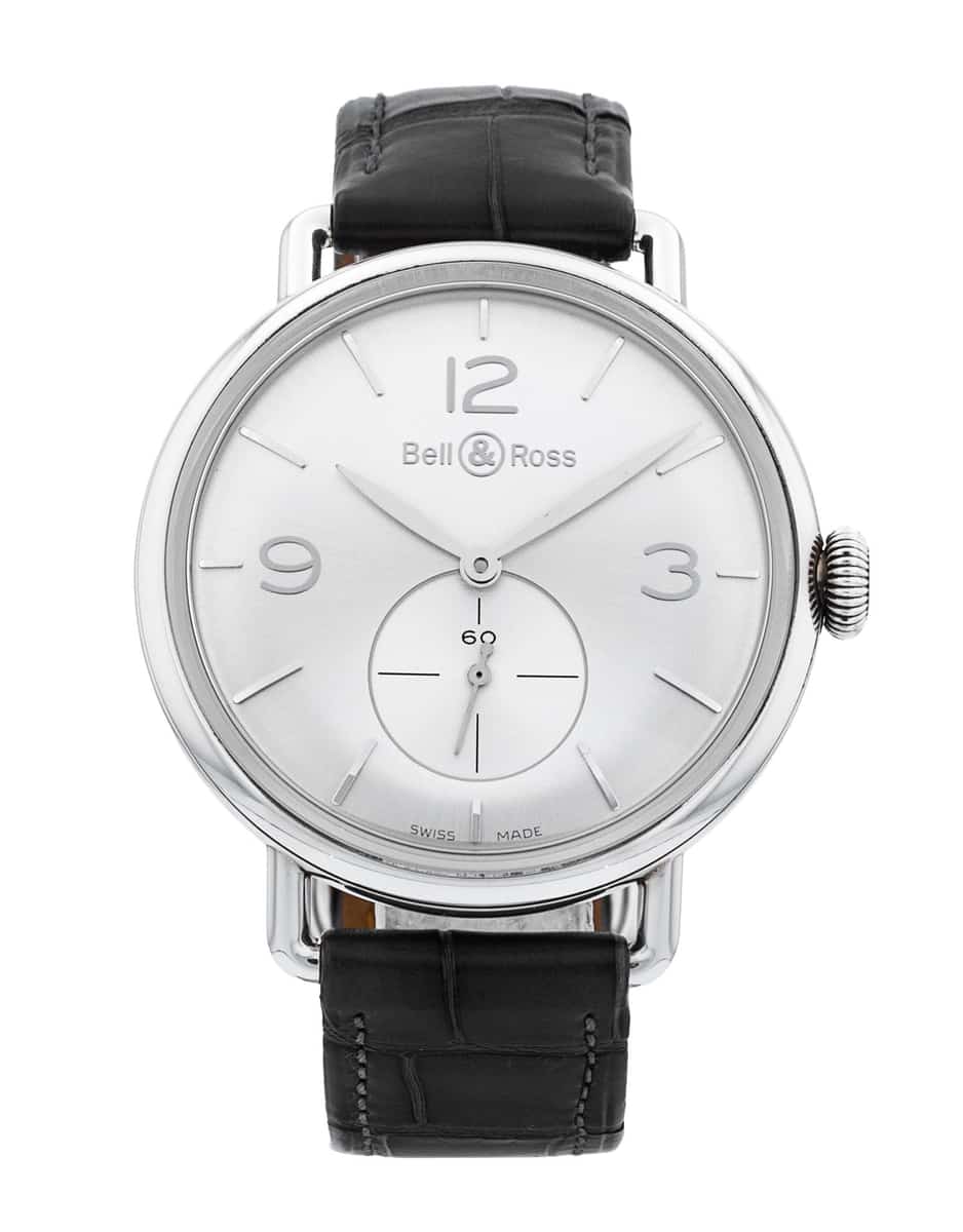Bell and Ross Vintage WW1 BRWW1-ME-AG-SI/SCR Bell and Ross Vintage WW1 BRWW1-ME-AG-SI/SCR